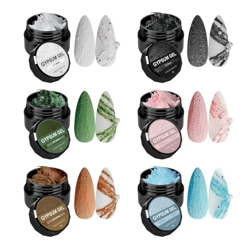 Gel für Nägel – 3D-Schnitzgele für Nägel | 3D-Nagelgel | langanhaltendes Gel für einzigartige 3D-Designs | kratzfestes No-Wash Zubehör für Frauen Familie Skulptur Anfänger Schönheit Gel für Nägel – 3D-Schnitzgele für Nägel | 3D-Nagelgel | langanhaltendes Gel für einzigartige 3D-Designs | kratzfestes No-Wash Zubehör für Frauen Familie Skulptur Anfänger Schönheit von Generisch