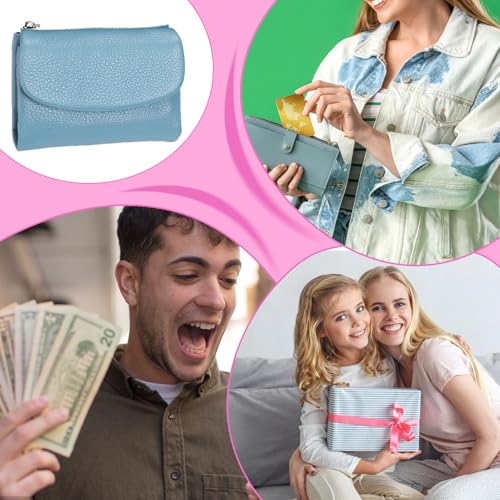 Geldbörse Für Frauen | Geprägtes Kunstleder Portemonnaie,Leichtes Portemonnaie Mit Großzügigem Fassungsvermögen Für Jugendliche Erwachsene Modernes Design von Generisch