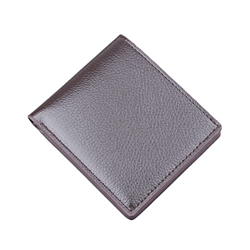 Geldbörse mit Reißverschluss für Damen, Kuh-Druck, mehrere Kartenfächer, Clutch, aufsteckbare Brieftasche für Handyhülle, coffee, Einheitsgröße von Generisch