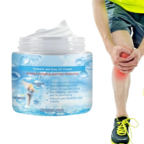 Gelenkpflege Gel - Pflegecreme Zur Unterstützung Der Gelenke | Muskelentspannende Körpercreme für sanfte Massage bei Männer Frauen Sport Training Schulter Fuß Rücken Nacken von Generisch