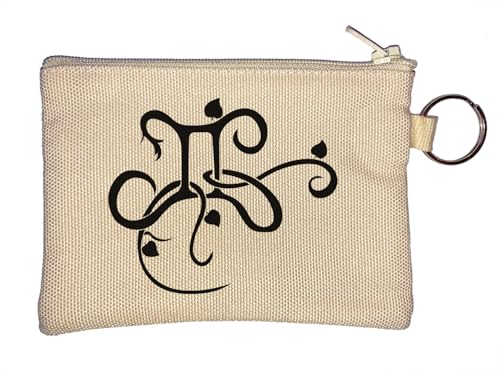 Gemini Horoskop Astrologie Kunst Schlüsselanhänger Münzbörse Beige, beige, Einheitsgröße Gemini Horoskop Astrologie Kunst Schlüsselanhänger Münzbörse Beige, beige, Einheitsgröße von Generisch