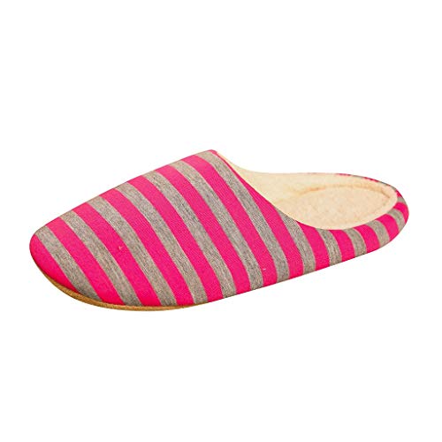Generic Hausschuhe Damen Winter,Plush Slippers Non-Slip Hausschuhe Winter Women Soft Comfortable Damenhausschuhe Lightweight Non-Slip Slippers Rutschfeste Hausschuhe Damen von Generisch