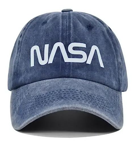 Generico Baseball Cap Com NASA Visier Uni (1), blau von Generisch