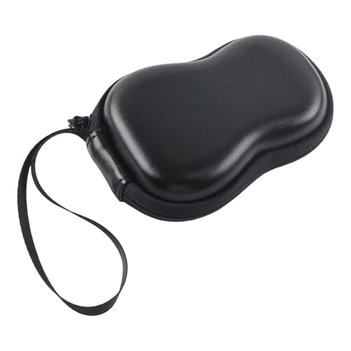 Generico Bass-Pick-Schalen – Kasino für die Wahl der Gitarre | Plektrumgehäuse mit großer Kapazität mit 18 Steckplätzen | staubdichte Taschen mit Reißverschluss | Mehrzweck-Pick-Organizer, Schwarz , von Generisch