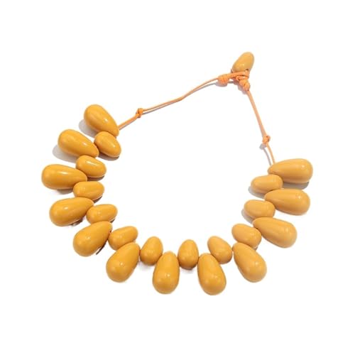 Generico Boho-Perlen-Choker-Halskette mit Stimmungs-Detektor, Einheitsgröße von Generisch