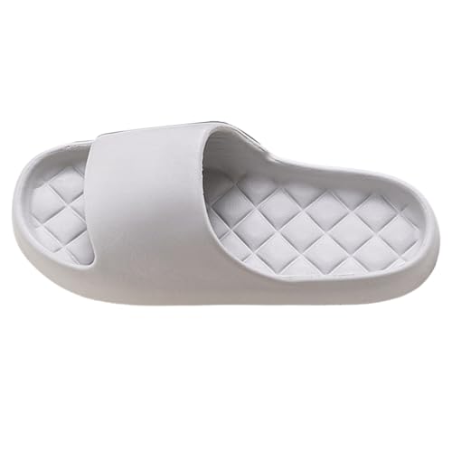 Generico Damen Sommer Hausschuhe Anatomisch Arch Support Strand Pool Weich Leicht Haus Sandalen Keilabsatz Slippers Hausschuhe Stirnband Sommer für Strand und Freizeit, grau, 44 EU Generico Damen Sommer Hausschuhe Anatomisch Arch Support Strand Pool Weich Leicht Haus Sandalen Keilabsatz Slippers Hausschuhe Stirnband Sommer für Strand und Freizeit, grau, 44 EU von Generisch