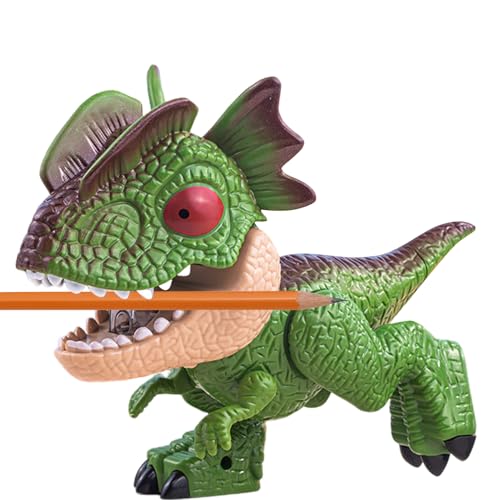 Generico Dinosaurier Schreibwaren Set, Dinosaurier Schreibwaren | Lustiges Dinosaurier Thema Spielzeug | Niedlicher manueller Bleistiftspitzer, Dinosaurier Spielzeug für Jungen und Mädchen, Canc von Generisch