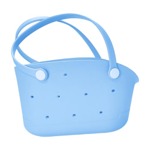 Generico Piccolos Tote Wasserdicht Reise - Strandtasche Gummi Modas Waschbar Sand-Proof für Männer Frauen Outdoor Pool Boot Sport, blau, riferimento alla descrizione von Generisch