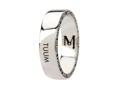 Generico Tuum Ring MIS 14 Zahl Zwei Teil B Silber 925 von Generisch