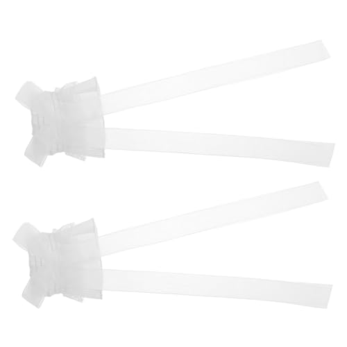 1 Paar Armstulpen Mit Spitzenschleife Abnehmbare Ärmel Für Damen Spitzenärmel Lolita-modeaccessoire von Generisch