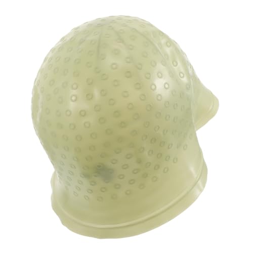 Generisch 1 Satz Silikon Strähnchenhaube mit Löchern und Wiederverwendbare Haarfärbehaube für Männer und Langlebige Farbwerkzeuge für Hause Salon von Generisch
