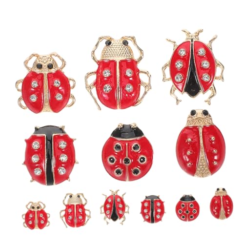 Generisch 12 Stück Funkelnde Tier Anstecknadeln für Damen Kreative Schmuckaccessoires für Schals Taschen für Formelle Anlässe von Generisch