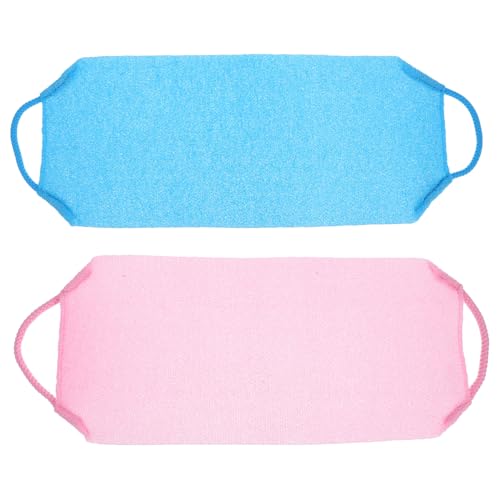 Generisch 2 Stücke Peeling Bade Wäscher Zurück Wäscher Dusche Wäscher Körper Peeling Handtücher Bad Waschen Handtuch Peeling Waschlappen von Generisch