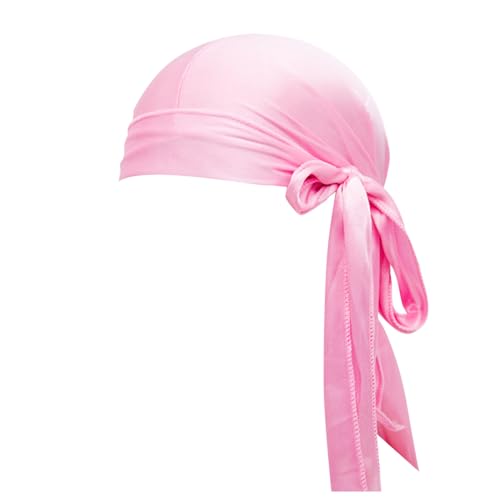 Generisch 2025 Durag Mehrfarbige Optionen | Silk Du Rags für Männer Frauen | Perfekt für Wellenzöpfe Locken Fischerhut Kleinkind Junge (one Size) von Generisch