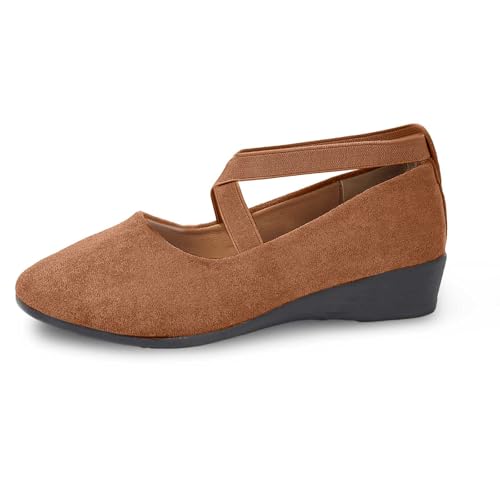 Generisch 2025 Sommer Schuhe Herren Slipper Sommerschuhe Wanderschuhe für Herren Wanderschuhe Mode Turnschuhe Freizeitschuhe Müßiggänger Atmungsaktive Schuhe Slipper Extra Weit (Brown 40) von Generisch