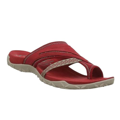 Generisch 2025 Women's Post Orthopedic Arch Support Sandals with Arch Support on Toe Ring Casual Flip Flop (4,36) von Generisch