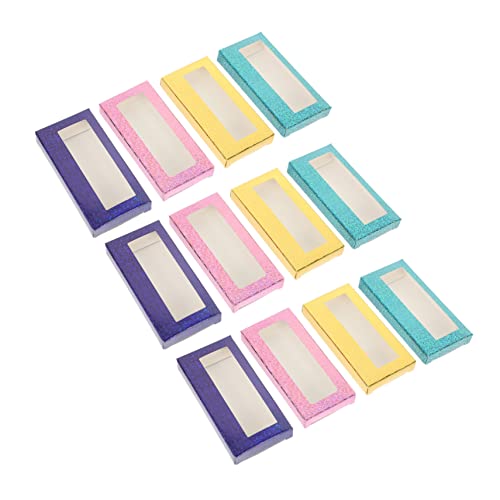 Generisch 20st Nailart-box Wimpernetui Im ​​salon Wimpernlift-set Wimpernbüschelkleber Falsche Wimpern Wimpernverlängerungsset Selber Machen Wimpern-organizer Gefälscht Zart Papier von Generisch