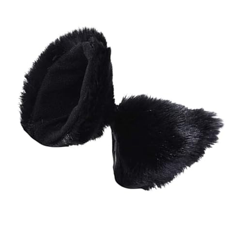 Generisch 2er Set Niedliche Cosplay Haarspangen Mit Fuchs Ohren Haarschmuck Für ädels Kostü Zubehör Für Karneval Partys Und Halloween Schwarze Anime Haarnadeln von Generisch