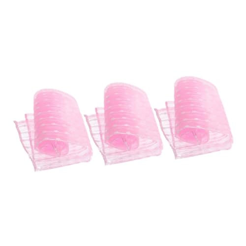 Generisch 3 Stück Teiliges Peeling Badetuch Weicher und Langlebiger Nylon Körperwaschlappen für Intensives Rückenpeeling für Dusch und Badeanwendungen Bequem und Tragbar von Generisch