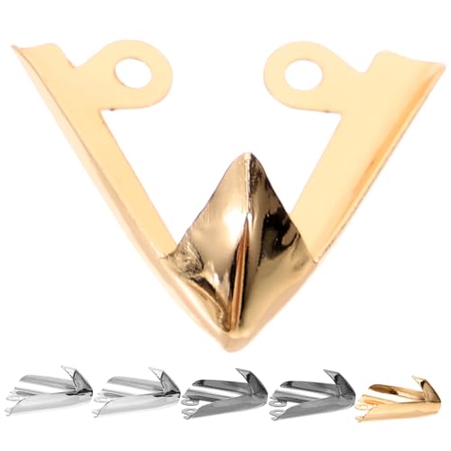 Generisch 3Paare Damen Schuhkappen Metall für High Heels Spitzenüberzüge der Verschleiß Kappen für Spitze Schuhe Installieren Vielseitig von Generisch