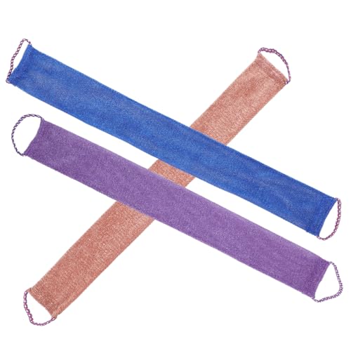 Generisch 3st Kordel Schrubben Trockener Pinsel Peeling-handtücher Für Den Rücken Peeling-sisalschwamm Peeling-handschuhe Netz Duschreiniger Waschlappen Für Den Körper Badeprodukte Gel Nylon von Generisch
