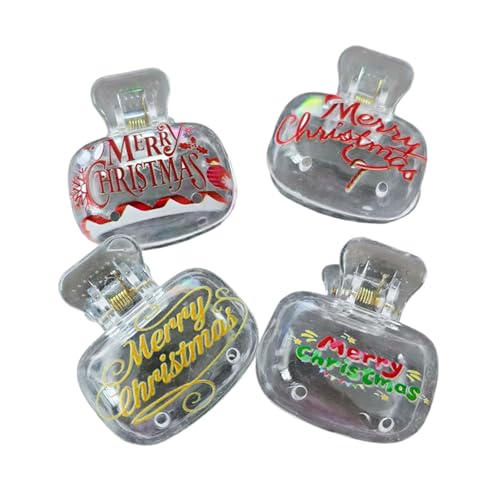 Generisch 5 Stück Wieder verwendbare Reise zahnbürste Aufbewahrung Klammer, tragbare Mini-Weihnachts zahnbürste Schutzkappe von Generisch