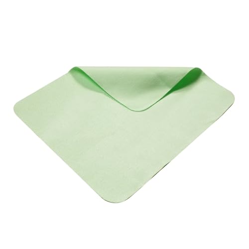 Generisch 5 Teile/lose Hohe Qualität Mikrofaser Gläser Reinigung Tuch for Objektiv Chamois Gläser Reiniger Telefon Bildschirm Brillen Reinigung Tücher(Green-5pcs) von Generisch