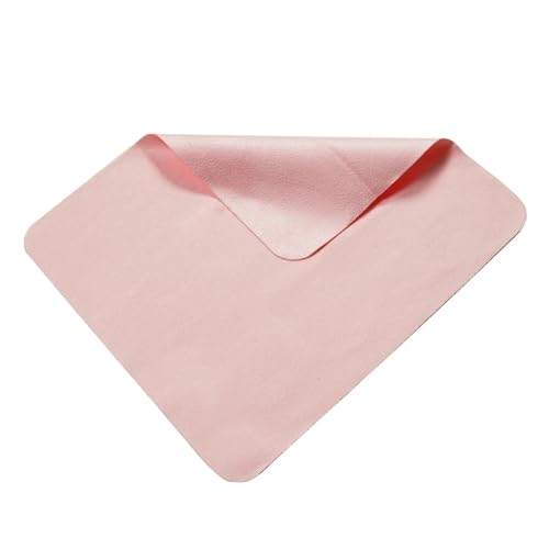 Generisch 5 Teile/lose Hohe Qualität Mikrofaser Gläser Reinigung Tuch for Objektiv Chamois Gläser Reiniger Telefon Bildschirm Brillen Reinigung Tücher(Pink-5pcs) von Generisch