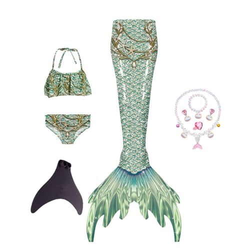 Generisch 5er-Packung Sommerkleidung Mit Ozean-Glitzer-Dekoration Cosplay Perfekt für Pool und Meer,F-140 von Generisch