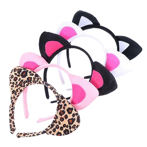 Generisch 5st Cartoon-tier-stirnband Kätzchen Cosplay Stirnband Katzenhaarbänder Rotes Stirnband Mit Katzenohren Cartoon-katze-stirnband Stirnbänder Für Katzenpartys Goth-katzenohren Stoff Generisch 5st Cartoon-tier-stirnband Kätzchen Cosplay Stirnband Katzenhaarbänder Rotes Stirnband Mit Katzenohren Cartoon-katze-stirnband Stirnbänder Für Katzenpartys Goth-katzenohren Stoff von Generisch