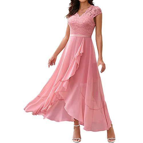 Generisch Abendkleider Damen Jugendweihe Brautjungfernkleider Cocktailkleid Elegant Für Hochzeit Gast Festliches Kleid Neckholder Konfirmationskleider Abendkleider Partykleid Abschlusskleid von Generisch