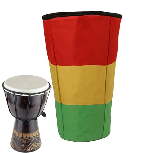 Generisch Afrikanische Trommeltasche - Oxford-Stoff African Drum Organizer-Tasche - Tragebeutel Für Musikinstrumente Doppelschichtig Für Musiker Und Darsteller von Generisch
