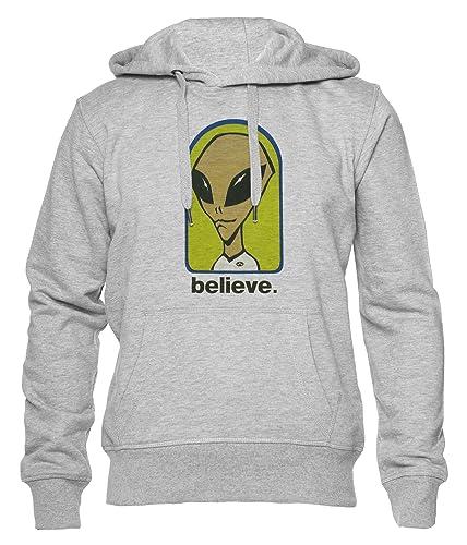 Generisch Alien Workshop, Retro Skateboard Unisex Hoodie Herren Damen Grau Lange Ärmel Kapuzenpulli Men's Women's Grey von Generisch