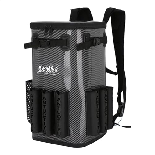 Generisch Angelgerät-Rucksack, wasserdichte Angeltasche, Angelausrüstungs-Rucksack, Rutenhalter-Rucksack, 49 l Angelrucksack, einfach zu bedienen, tragbar für Männer, Vater, Camping, Wandern Generisch Angelgerät-Rucksack, wasserdichte Angeltasche, Angelausrüstungs-Rucksack, Rutenhalter-Rucksack, 49 l Angelrucksack, einfach zu bedienen, tragbar für Männer, Vater, Camping, Wandern von Generisch