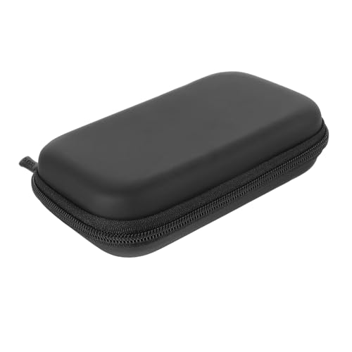 Generisch Ansteckmikrofonetui Kabel Kordel Organizer Reisen wasserdichte Tasche Für Tragbares Radio Mikrofontasche Fall Kordel-Organizer-etui Reiseveranstalter Ladekoffer Pu Black von Generisch