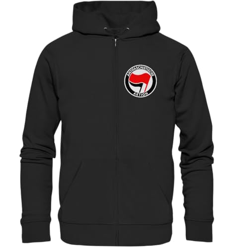 Antifaschistische Aktion Logo - Zipper Jacke gegen Rechts von Generisch