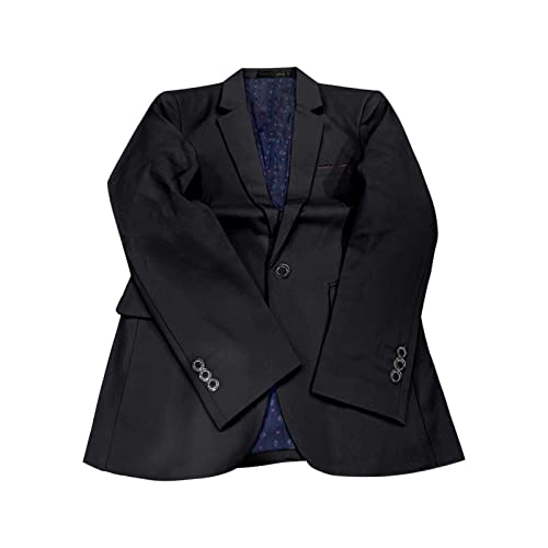 Generisch Anzüge & Sakkos für Herren, 4XL Dünn Business Leicht Anzug Blazer Sportlich Hochzeit Regular Fit Große Größen Anzugjacken Sakko Leinen Stretch Sommer Modern Trenchcoat Jackett von Generisch