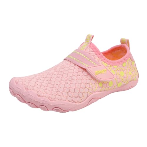 Generisch Aquaschuhe Kinder Wasserschuhe für Jungen Mädchen Schnell Trocknend Strandschuhe Surfschuhe Badeschuhe Atmungsaktive Schwimmschuhe rutschfeste Barfußschuhe Outdoor-Aqua-Socken von Generisch