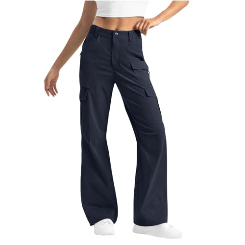 Generisch Arbeitshose Stretch Damen Damen Arbeitshose Stretch Arbeitshose Frauen Cargohose Damen Schwarz Rote Cargohose Damen Cargohose Damen Baggy Leichte Jogginghose Damen Wanderhose Zip Off Damen von Generisch