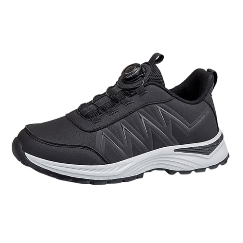 Generisch Arbeitsschuhe Herren Damen Leicht Ohne Stahlkappe Trainingsschuhe Atmungsaktiv Sportschuhe Walking Schuhe Winter (d-Black, 40) von Generisch