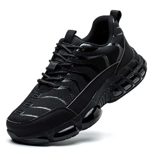 Generisch Arbeitsschuhe Herren Damen - Sicherheitsschuhe Unisex Leicht Stahlkappenschuhe von Generisch