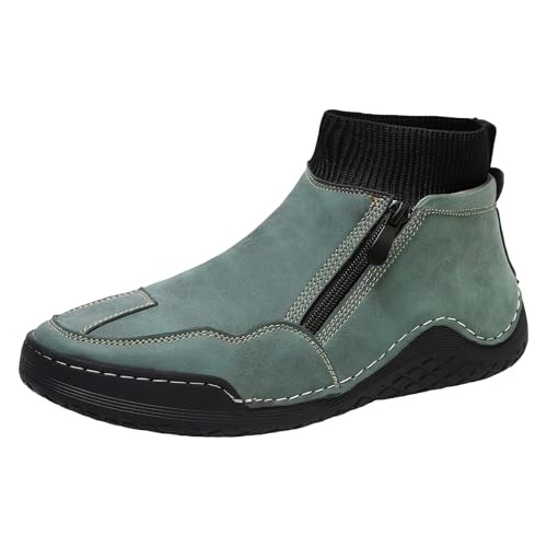 Generisch Arbeitsschuhe Herren Mit ReißVerschluss Walkingschuhe - Leicht rutschfeste Freizeitschuhe Ohne SchnüRsenkel Wanderschuhe Trekkingschuhe - Bequeme Hohe Outdoorschuhe Turnschuhe Sportschuhe Generisch Arbeitsschuhe Herren Mit ReißVerschluss Walkingschuhe - Leicht rutschfeste Freizeitschuhe Ohne SchnüRsenkel Wanderschuhe Trekkingschuhe - Bequeme Hohe Outdoorschuhe Turnschuhe Sportschuhe von Generisch
