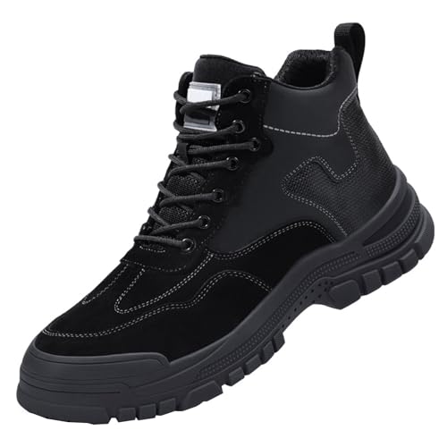 Generisch Arbeitsschuhe Sicherheitsschuhe Herren Damen Atmungsaktiv Leicht Sportlich Stahlkappenschuhe mit Stahlkappe-Numeric_40 von Generisch