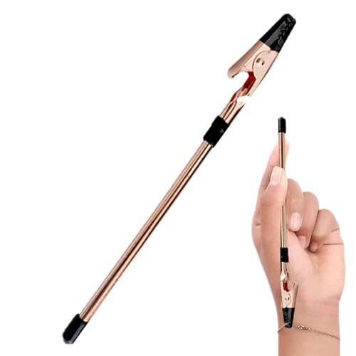 Generisch Armband-Helfer, Krokodilklemme, Schmuckverschluss-Helfer - Alligatorzahn-Design-Armband-Assistent-Werkzeug,Multifunktions-Notizclip-Schmuckhilfswerkzeug für Armbänder von Generisch