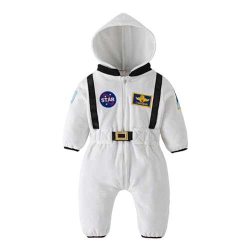 Generisch Astronauten Kostüm Kinder Baby Junge Space Kostüm Karneval Kostüm Baby - Space Kostüm Weltall Kostüm Overall Astronauten Kostüm Für Karneval Halloween Fasching von Generisch