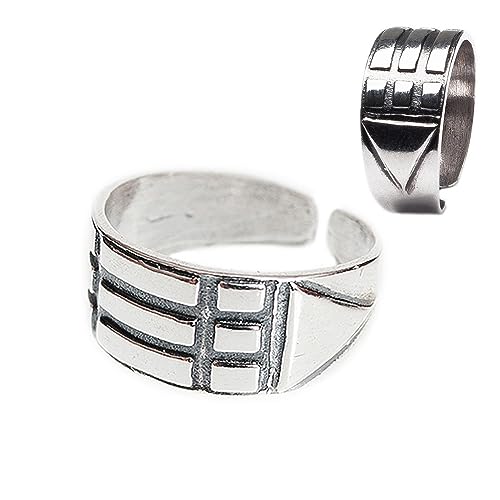 Generisch - Atlantis Ring - für Herren Verschiedene Größen - Silber 925 -NEU (27 (21,5 mm Ø)) von Generisch