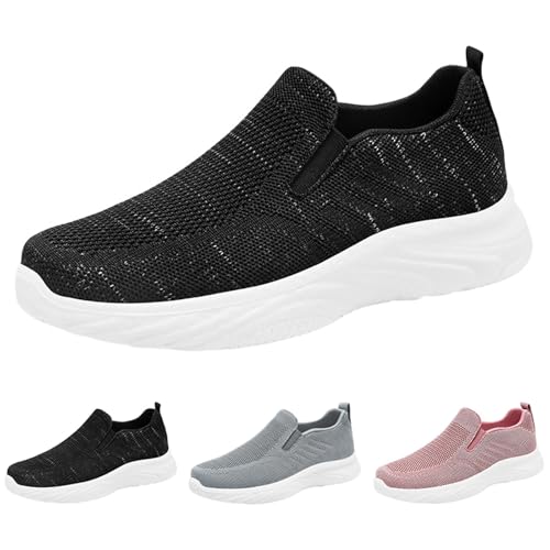 Generisch Atmungsaktiv Sneaker Damen Ohne Schnürsenkel Laufschuhe Turnschuhe Slip On Sportschuhe Leicht Freizeitschuhe Tennis Fitness Jogging Damenschuhe Bequeme Schlüpfenschuhe Running Walkingschuhe Generisch Atmungsaktiv Sneaker Damen Ohne Schnürsenkel Laufschuhe Turnschuhe Slip On Sportschuhe Leicht Freizeitschuhe Tennis Fitness Jogging Damenschuhe Bequeme Schlüpfenschuhe Running Walkingschuhe von Generisch