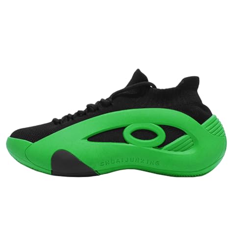 Generisch Atmungsaktive Mesh Männer Schuhe atmungsaktive leichte verschleißfeste Anti Rutsch Casual Sport Socken Schuhe EU 39~44 (Grün,43) von Generisch