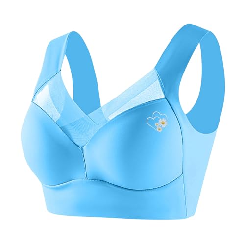 Generisch BH Damen Ohne Bügel Klassische Bequemer Atmungsaktive Büstenhalter V-Ausschnitt Soft Komfort Schlaf Unterwäsche Push Einfarbig Bra Up BH Hautfreundlich Haltungskorrektur Rücken Damen Generisch BH Damen Ohne Bügel Klassische Bequemer Atmungsaktive Büstenhalter V-Ausschnitt Soft Komfort Schlaf Unterwäsche Push Einfarbig Bra Up BH Hautfreundlich Haltungskorrektur Rücken Damen von Generisch