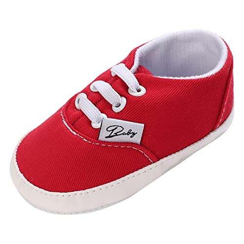 Generisch Baby Jungen Mädchen Lauflernschuhe Kleinkind Lauflernschuhe mit Rutschfester Sohle Babyschuhe Baby Turnschuhe Jungen Mädchen Sneaker von Generisch